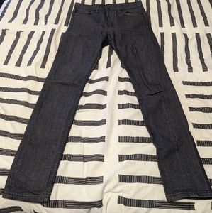 Levi's 510 Men's Size 32 x 34 Black Skinny Jeans